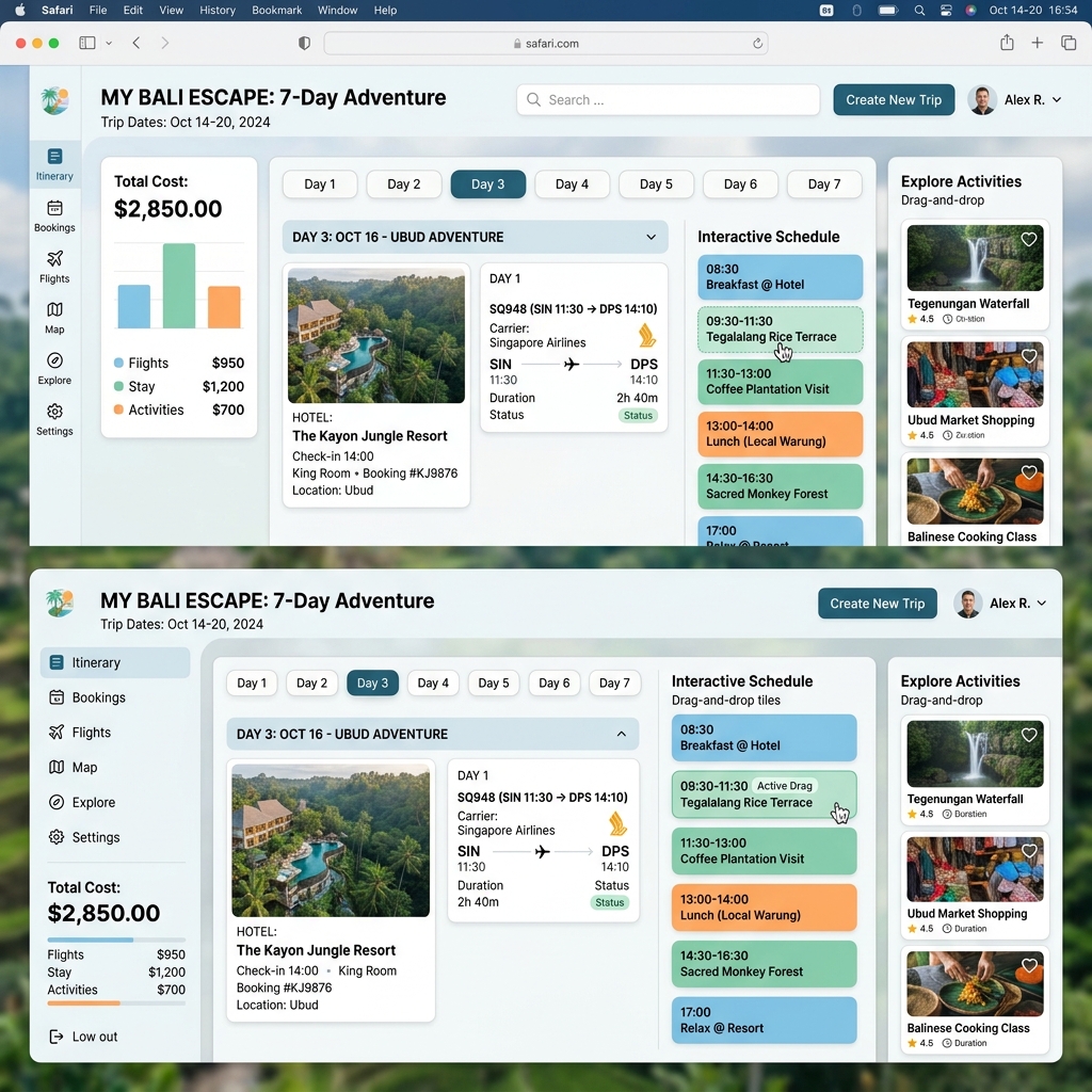 Why visual itineraries convert better